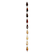 12 Packs: 9 ct. (108 total) Brown Striped Dyed Agate Teardrop Beads, 8mm by Bead Landing™
